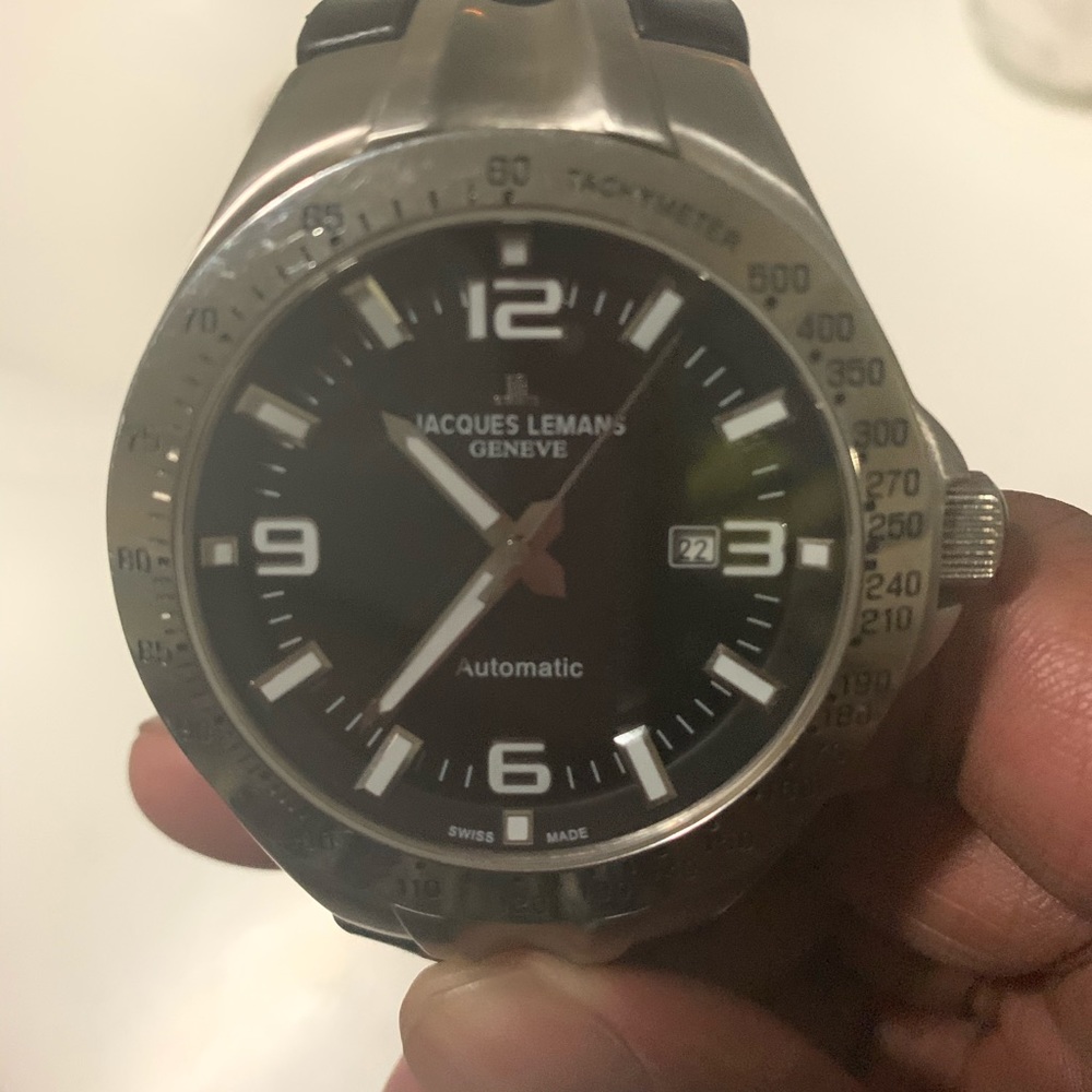 Jacques Lemans Geneve Toranado Automatic Watch